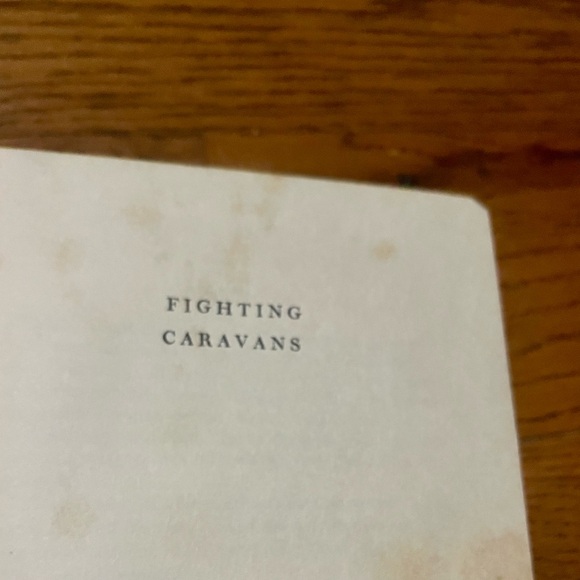 Vintage 1929 Fighting Caravans by Zane Grey first edition hard cover book - Picture 5 of 9